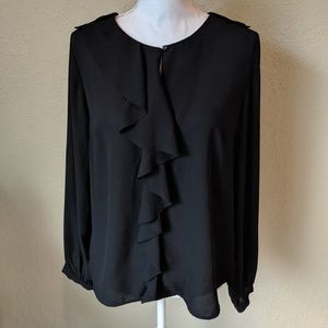 H&M black blouse